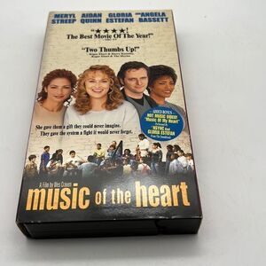 Music Of The Heart VHS‎ 1999 Meryl Streep Movie